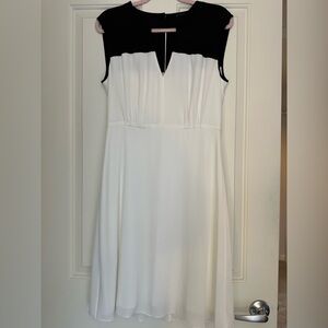 BCBGMaxAzria Black and White Dress